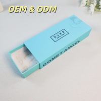 Boîte à tiroirs en papier écologique personnalisée pour les produits de soin de la peau et le maquillage, solution d'emballage et de rangement personnalisable