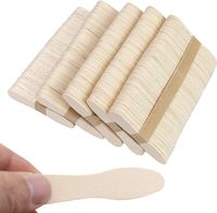 Bâtonnets de crème glacée en bois de bouleau écologiques jetables, sans éclats, mini-cuillères de dégustation pour gelato, conformes aux normes alimentaires