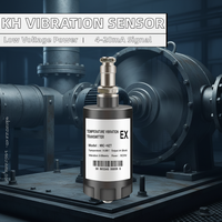 Transmisor de Sensor de Vibración Universal KEHAO KH-HZD de Alta Precisión 4-20mA 10-1000Hz para Motor/Ventilador IP65