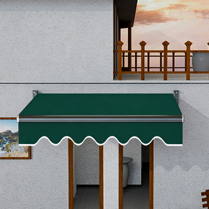Pergola rétractable <span class=keywords><strong>de</strong></span> <span class=keywords><strong>jardin</strong></span> avec auvent en acrylique enduit <span class=keywords><strong>de</strong></span> PA, télécommande, bras extensibles en alliage d'aluminium robuste, imperméable et anti-UV - Product Image 2