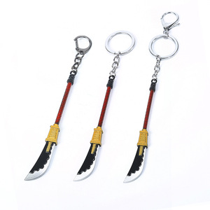 Llavero de Metal con Colgante de 12 cm y 5 Diseños de Anime, Pirata Barbanegra Edward Newgate Murakumogiri Dracule <span class=keywords><strong>Mihawk</strong></span>, Ideal como Regalo - Product Image 1