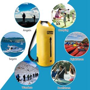 ในสต็อก PVC 15L กระเป๋ากันน้ําว่ายน้ํากระเป๋าทะเล - Product Image 5