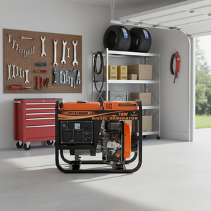 Générateur diesel à châssis ouvert 6,5 kW 50 Hz refroidi par air, <span class=keywords><strong>prix</strong></span> usine, cylindrée 531 cm³ pour usage de secours hospitalier - Product Image 4