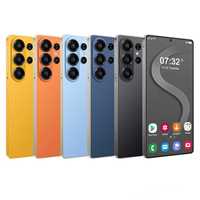 Smartphone S26 Ultra 5G Layar Besar 6.9 Inci Android Octa Core Grosir Pabrik Baterai 7000-7999mAh Prosesor MediaTek