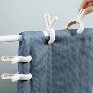 2024 gros en plastique robuste pinces à linge <span class=keywords><strong>plage</strong></span> serviette Clips couverture grande blanchisserie coupe-vent <span class=keywords><strong>pince</strong></span> en plastique - Product Image 5