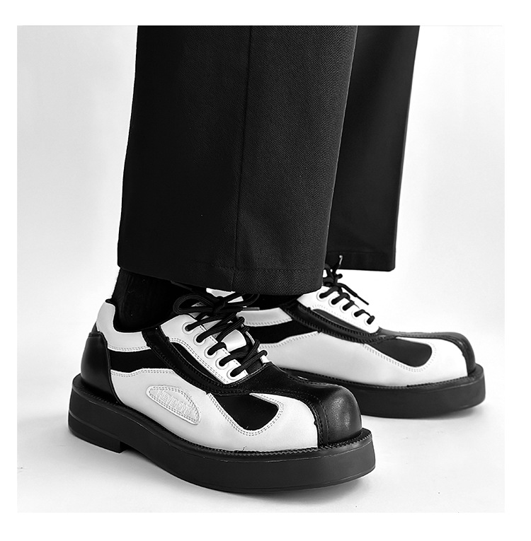 Black. white