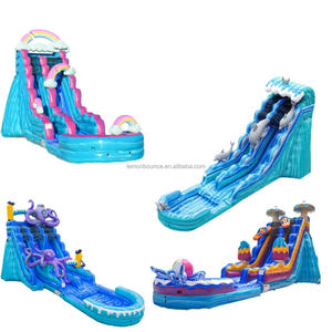 Produits gonflables personnalisés Lemon Bounce, châteaux gonflables commerciaux et combinaisons toboggan-gonflable, toboggans aquatiques gonflables à vendre - Product Image 4