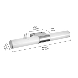 Bright IP20 10W Modern <b>LED</b> Wall Lamps Crystal Bedroom Vanity <b>Lighting</b> Touch Control Dimmable Warm White Decorative <b>Led</b> <b>Mirror</b> - Product Image 3