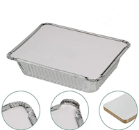 Plat de cuisson jetable en aluminium pour restauration rapide personnalisé plat en aluminium plat en aluminium pour un emballage alimentaire efficace