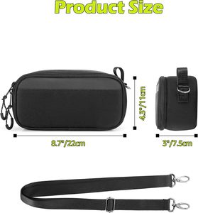 Étui de transport souple pour haut-parleur compatible avec le haut-parleur Bluetooth <span class=keywords><strong>Bose</strong></span> SoundLink <span class=keywords><strong>Flex</strong></span>, poche en filet pour chargeur - Product Image 4