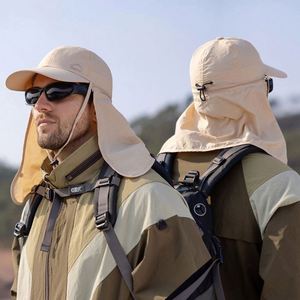 Gorra de Béisbol de Secado Rápido, Gorros de Pesca con Protección Solar UPF 50+, Gorro de Protección UV para Senderismo al Aire Libre con Solapa Extraíble para el Cuello - Product Image 2