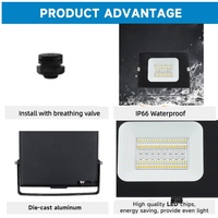 Projecteur LED extérieur intelligent RGB 60W 80W 100W IP66 étanche, contrôle IR RF WiFi par application, éclairage paysager de jardin à changement de couleur