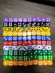 16Mm Góc Tròn D6 Đen Acrylic Vuông <span class=keywords><strong>Dice</strong></span> <span class=keywords><strong>Set</strong></span> Cho Dnd Trò Chơi Được Sản Xuất Với Số Lượng Lớn Bán Buôn Cổ Phiếu Có Sẵn - Product Image 2