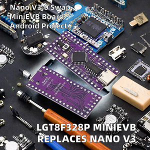 บอร์ดพัฒนา LGT8F328P MiniEVB Nano V3.0 CH340 รุ่นดั้งเดิม รองรับ MCU LQFP32 โมดูลขยาย - Product Image 2