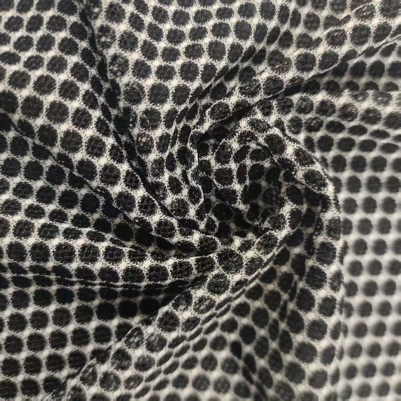 Soft Warp Knitted Sports Activewear Fabric Quick-Dry Breathable Mesh Spandex/Nylon Home Textile