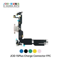 Câble flexible de charge Jcid pour iPhone 8, 7 Plus, X, XS Max, XR, 11, 12, 13, 14, 15, 16 – Connecteur de charge et port USB – Pièce de réparation flexible