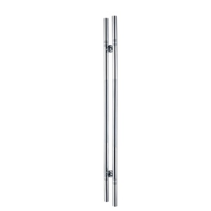 Manija de <span class=keywords><strong>puerta</strong></span> de empuje redonda larga de acero inoxidable para entrada de casa, instalación sin esfuerzo, manija de <span class=keywords><strong>puerta</strong></span> de entrada <span class=keywords><strong>Exterior</strong></span> moderna - Product Image 3