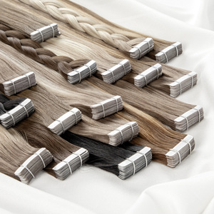 Extensiones de Cabello Humano Ruso al por Mayor, Fabricante de Extensiones de Cabello con Cinta Adhesiva - Product Image 5