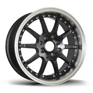 Cheap price4 5 8 holes 10 spokes 15 inch sport auto part aluminum alloy car wheels rims