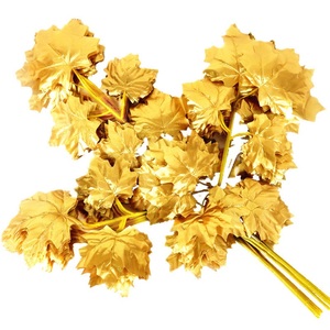 Rami di mango artificiali in offerta speciale, foglie finte per progetti di giardinaggio, decorazioni per <span class=keywords><strong>l</strong></span>'abbellimento paesaggistico - Product Image 5