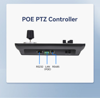 Controlador de Cámara Anywii 4K IP POE PTZ, Conjunto de Controlador de Múltiples Cámaras para Transmisión en Vivo, Conmutador de Video NDI, Seguimiento Automático por IA, Zoom Óptico de 12x, para Iglesias