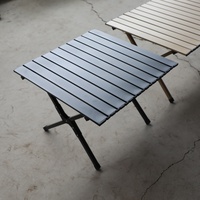 Table pliante moderne en alliage d'acier BONO HONGYI, ultra-légère, portable, pour camping, pique-nique, barbecue, rangement, voyage, mobilier d'extérieur