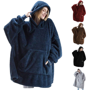 Pijamas de Franela Casual para Hombre y Mujer, con Capucha, Manga Larga, Cálidos, Resistentes al Frío, de Doble Cara, 100% Poliéster, para Invierno - Product Image 4