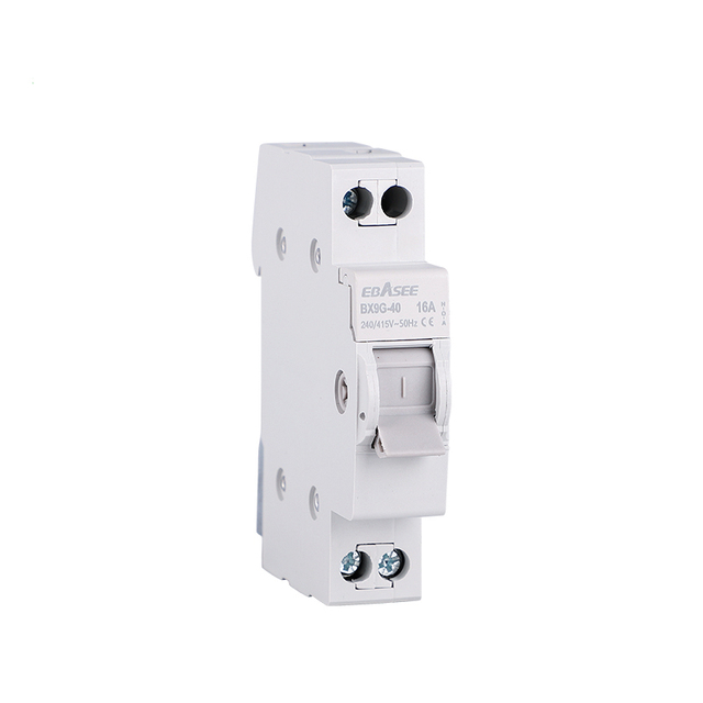 Modular Din-rail Changeover Switch 1-0-2 16A 1P