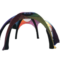 Arc gonflable personnalisé avec impression de logo | Arc d'événement extérieur portable pour les promotions de marque Salons Oxford Cloth/PVC 8-10ft