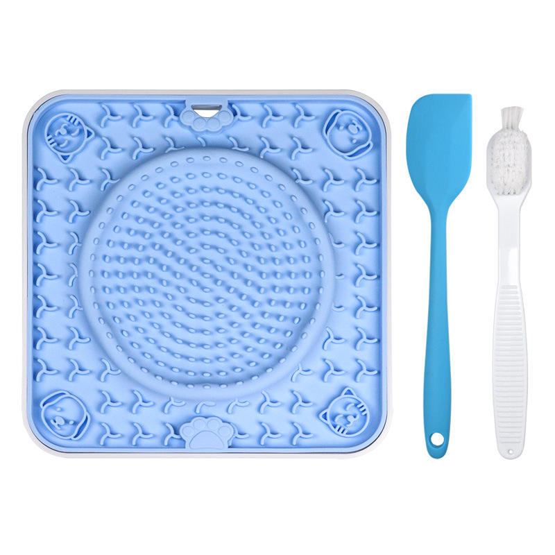 Anti-tear windmill sky blue + blue scraper + brush combination