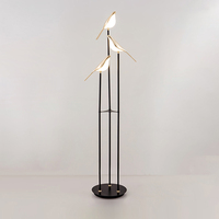 Lampes de table au design nordique en forme d'oiseau, lampes de lecture pour l'étude, lampes de nuit pour la chambre à coucher, décoration intérieure LED, lampe de chevet tactile, lampe de table