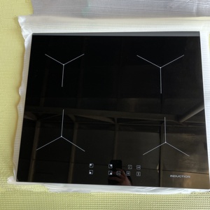 Cocina de vidrio de cerámica negra de 4mm, 6mm de alta temperatura personalizada para cocina de inducción y estufa de gas - Product Image 2
