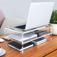 Support d'écran portable en acrylique, organiseur d'écran pour ordinateur portable, PC, bureau, multimédia