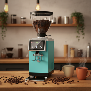 Herramientas para Café Espresso, Molinillo de Café de Acero Inoxidable con Logotipo Personalizado, Molinillo de Granos de Café (Muela Plana) - Product Image 5