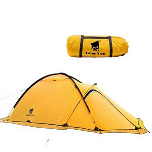 Tente de montagne, équipement de plein air, <span class=keywords><strong>survie</strong></span> polaire, randonnée en pleine nature, jupe de neige, nylon double couche 3000 mm, tente de camping - Product Image 1