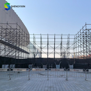 Andamio Modular Europeo de Armadura de Acero Q235/Q355 de Montaje Rápido, Multidireccional, con Sistema de Anillo de Bloqueo <span class=keywords><strong>Altrad</strong></span>, Capacidad de Carga de 1000 kg - Product Image 1