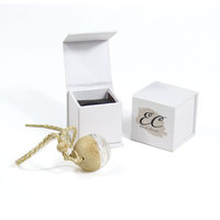 Flacon en verre vide en forme de boule, diffuseur de parfum, désodorisant de voiture, avec capuchon en bois, boîte d'emballage de papier magnétique, 5ml