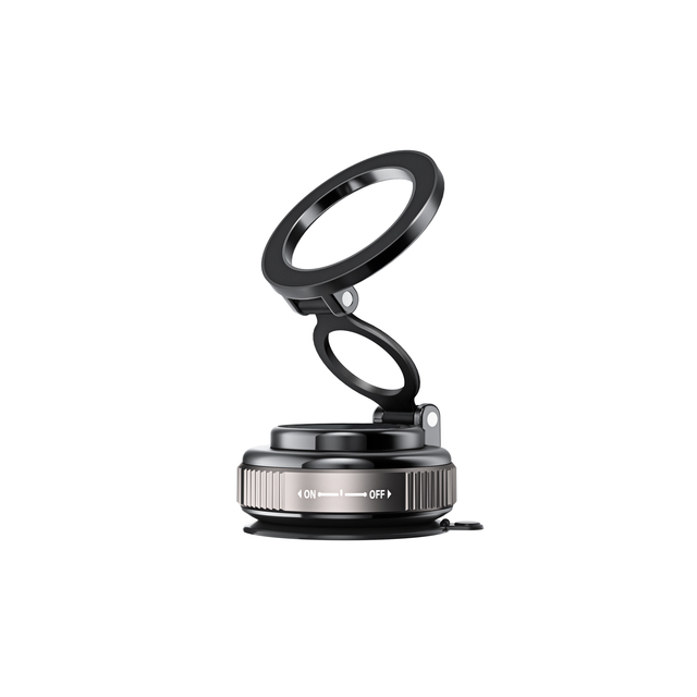 Universal  Car Phone Holder Suction Cup Vacuum Magnetic Phone Hholder 360° Rotatable and Foldable Phone Holder