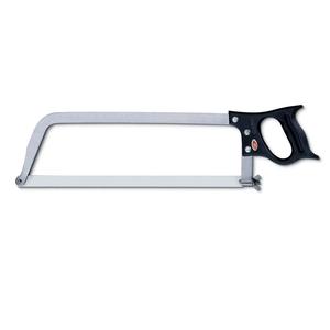 Scie à viande AUSONIA, lame en acier inoxydable de 30 cm et arc en acier inoxydable, scie à viande congelée, scie à aliments, fabriquée en Italie - Product Image 1
