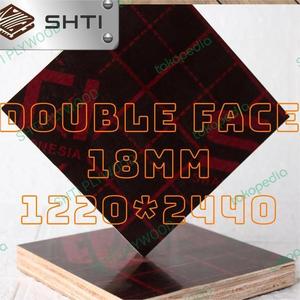 Chất lượng cao 18mm 1220x2440mm phim phải đối mặt ván ép đôi mặt Phenolic cho nhiệm vụ nặng nề xây dựng ván khuôn công nghiệp bảng điều khiển - Product Image 6