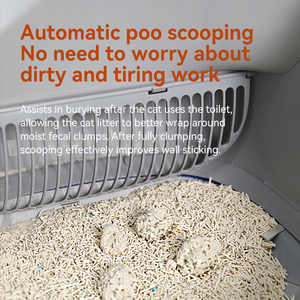 Mini Lettiera per Gatti 2026 Nuova, Aperta, Autopulente, Facile da Pulire, con Controllo Wi-Fi tramite App e Controllo Odori per Gatti Multipli - Product Image 5