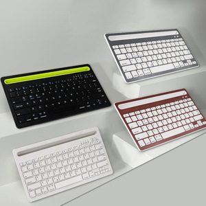 <span class=keywords><strong>Tastiera</strong></span> Wireless Ricaricabile Silenziosa a Doppio Canale BT con Meccanismo a Forbice <span class=keywords><strong>per</strong></span> Telefoni Cellulari e Tablet, Uso Ufficio - Product Image 3