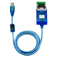 Cable Adaptador USB RS485 RS422 de Alta Calidad UOTEK, Conector USB-A a DB9, Blindaje Trenzado de PVC, para Computadora e Impresora, UT-850N