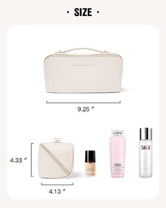 Borsa da Viaggio per Trucchi Grande Capacità, Beauty Case Impermeabile Portatile per Donne, Organizer per Cosmetici - Product Image 6