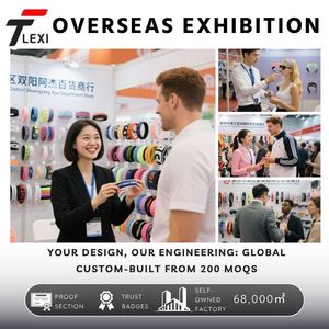 عصابات رأس نسائية فاخرة رفيعة وخفيفة الوزن للتمارين الرياضية واليوغا، مصنوعة من البوليستر والقطن، ماصة للعرق وقابلة للتنفس، بتصميم زهور مخصص - Product Image 5