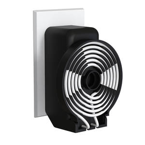 Soporte de Pared Plegable y Portátil de Plástico ABS para Altavoz Inteligente <span class=keywords><strong>Alexa</strong></span> <span class=keywords><strong>Echo</strong></span> <span class=keywords><strong>Dot</strong></span> de <span class=keywords><strong>4</strong></span>.ª Generación, Blanco/Negro - Product Image 3