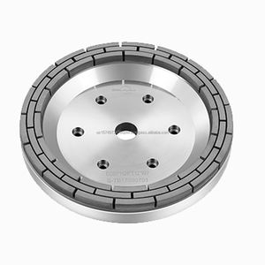 Muela abrasiva de diamante de Unión vitrificada de tierra gruesa de 12 pulgadas, 10 pulgadas y 8 pulgadas SD2000 especial para carburo de silicio - Product Image 3