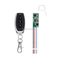 DC 3V ~ 18V 433Mhz RF télécommande sans fil 12V DC moteur entraînement avant et arrière contrôleur Module interrupteur pour porte roulante