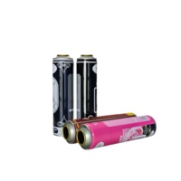 Bombe aérosol rechargeable à col, en fer blanc, multi-usage, écologique, réutilisable, avec bouchon à vis, pour produits chimiques de salon, conditionnement en palettes, vente en gros, pour l'exportation