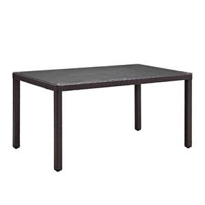 Mesa de comedor al aire libre de diseño moderno personalizado Durable Rattan Garden <span class=keywords><strong>Bistro</strong></span> para boda Beer Pong o Camping - Product Image 1